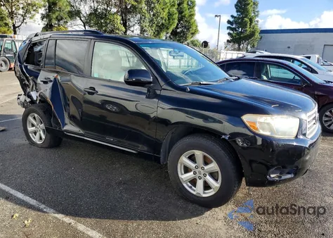 2009 Toyota Highlander из США, поврежденный, VIN JTEDS41AX92074789